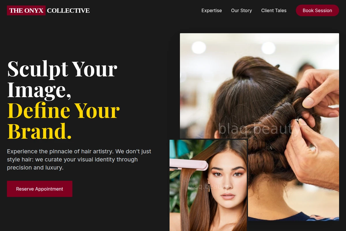 Contour Hair Styling